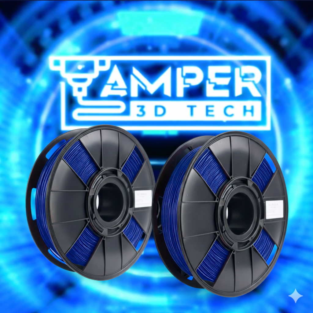 2KG - Filamento ABS Premium 1.75mm AMPER 3D -