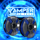 2KG - Filamento ABS Premium 1.75mm AMPER 3D -
