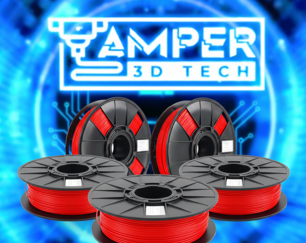 5KG - Filamento ABS Premium 1.75mm AMPER 3D -